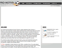 Tablet Screenshot of pro-motiv8.com